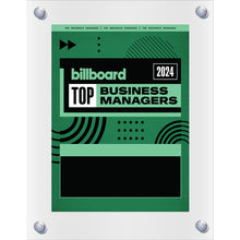 Load image into Gallery viewer, 2024 Top Business Managers - Plaque (No Photo)
