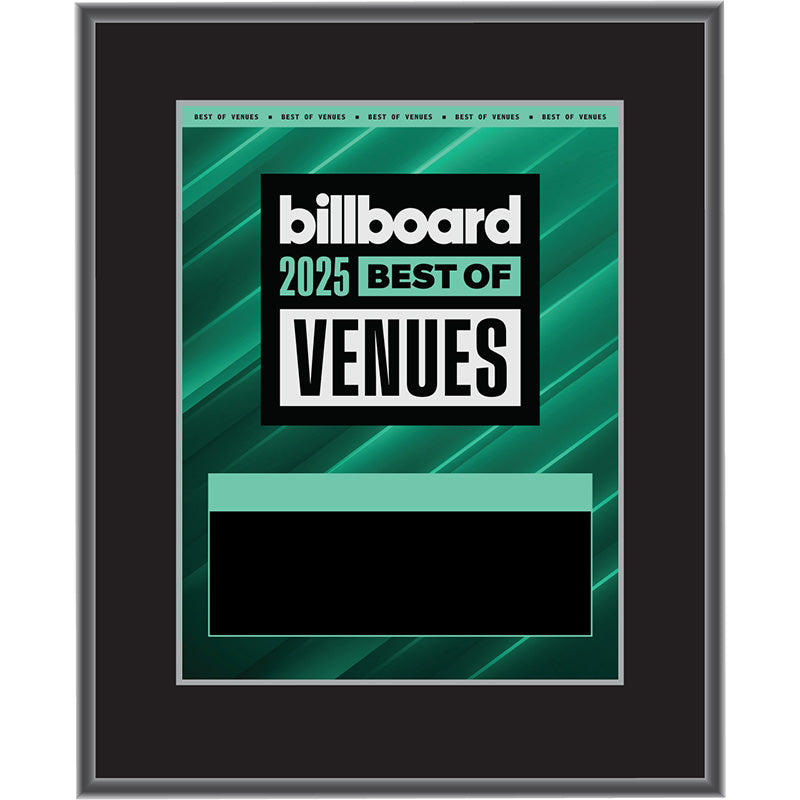 2025 Best of Venues - Plaque (No Photo)