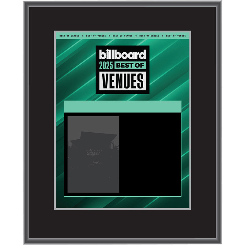 2025 Best of Venues - Plaque (With Custom Photo)