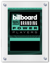 Load image into Gallery viewer, 2025 Branding Power Players - Plaque (No Photo)
