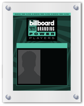 Load image into Gallery viewer, 2025 Branding Power Players - Plaque (With Custom Photo)
