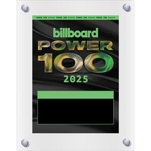 Load image into Gallery viewer, 2025 Power 100 - Plaque (No Photo)
