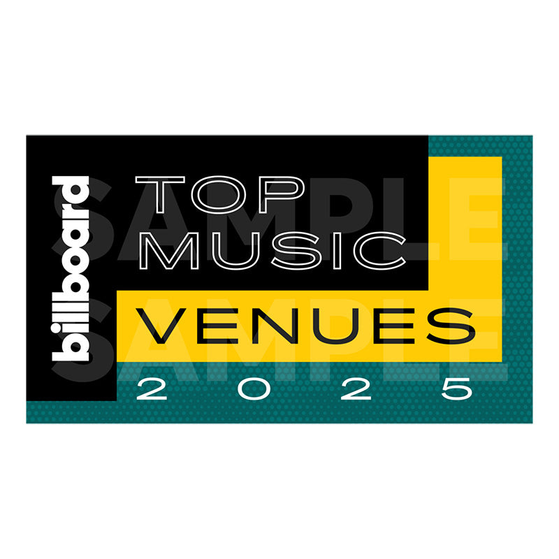 2025 - Top Music Venues - Logo for Social, Email & Website