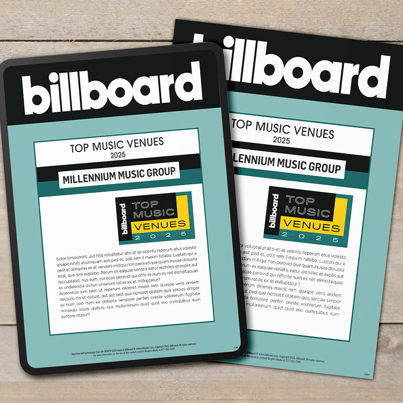 2025 - Top Music Venues - Printable Electronic Reprint (PDF)