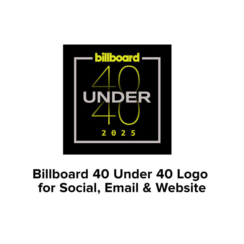 2025 40 Under 40 - Logo for Social, Email & Website