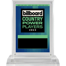 Load image into Gallery viewer, 2025 Country Power Players - Plaque (No Photo)
