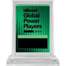 Load image into Gallery viewer, 2025 Global Power Players - Plaque (No Photo)
