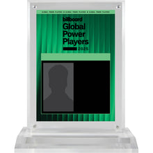 Load image into Gallery viewer, 2025 Global Power Players - Plaque (With Custom Photo)
