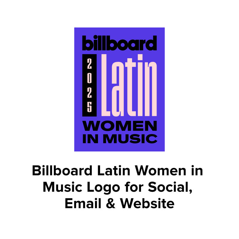 2025 Latin Women in Music - Logo for Social, Email & Website