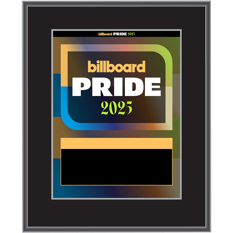 2025 Pride - Plaque (No Photo)