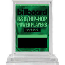 Load image into Gallery viewer, 2025 R&amp;B Hip Hop Power Players - Plaque (No Photo)
