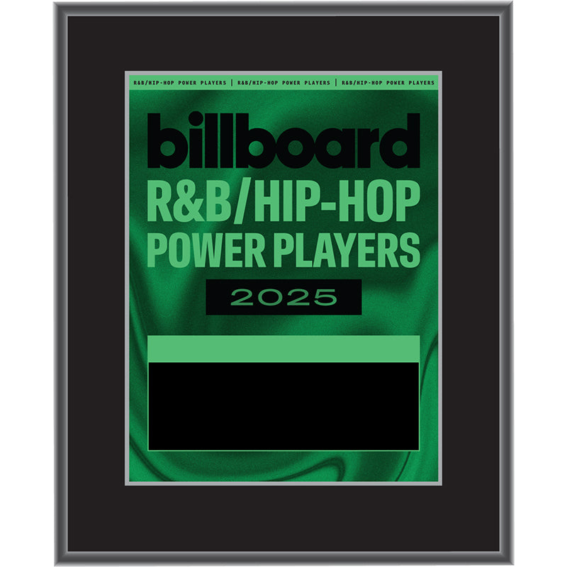 2025 R&B Hip Hop Power Players - Plaque (No Photo)