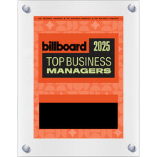 Load image into Gallery viewer, 2025 Top Business Managers - Plaque (No Photo)

