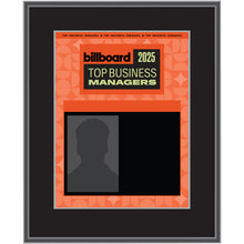 Load image into Gallery viewer, 2025 Top Business Managers - Plaque (With Custom Photo)
