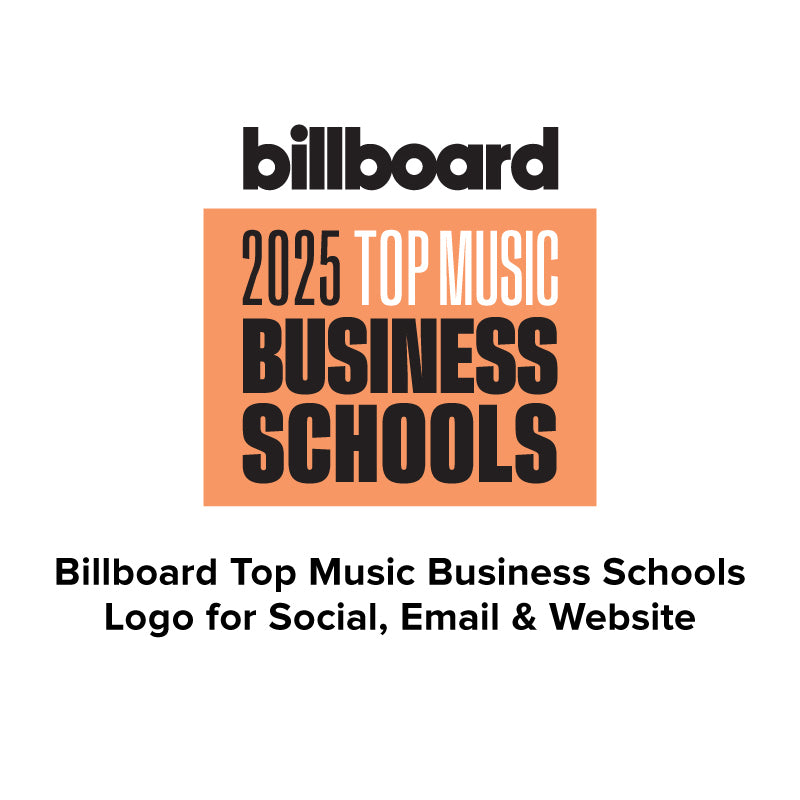 2025 Top Music Business Schools - Logo for Social, Email & Website