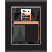 Load image into Gallery viewer, 2025 Top Music Business Schools - Plaque (With Custom Photo)
