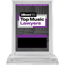 Load image into Gallery viewer, 2025 Top Music Lawyers - Plaque (No Photo)
