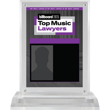 Load image into Gallery viewer, 2025 Top Music Lawyers - Plaque (With Custom Photo)
