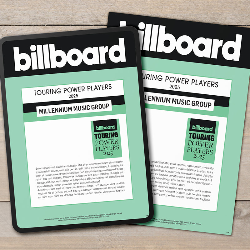 2025 Touring Power Players - Printable Electronic Reprint (PDF)
