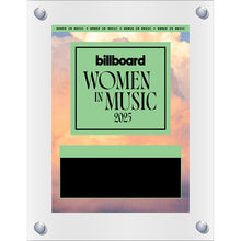 Load image into Gallery viewer, 2025 Women in Music - Plaque (No Photo)
