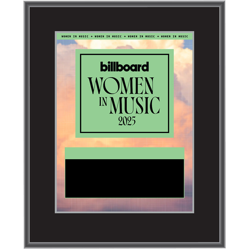 2025 Women in Music - Plaque (No Photo)