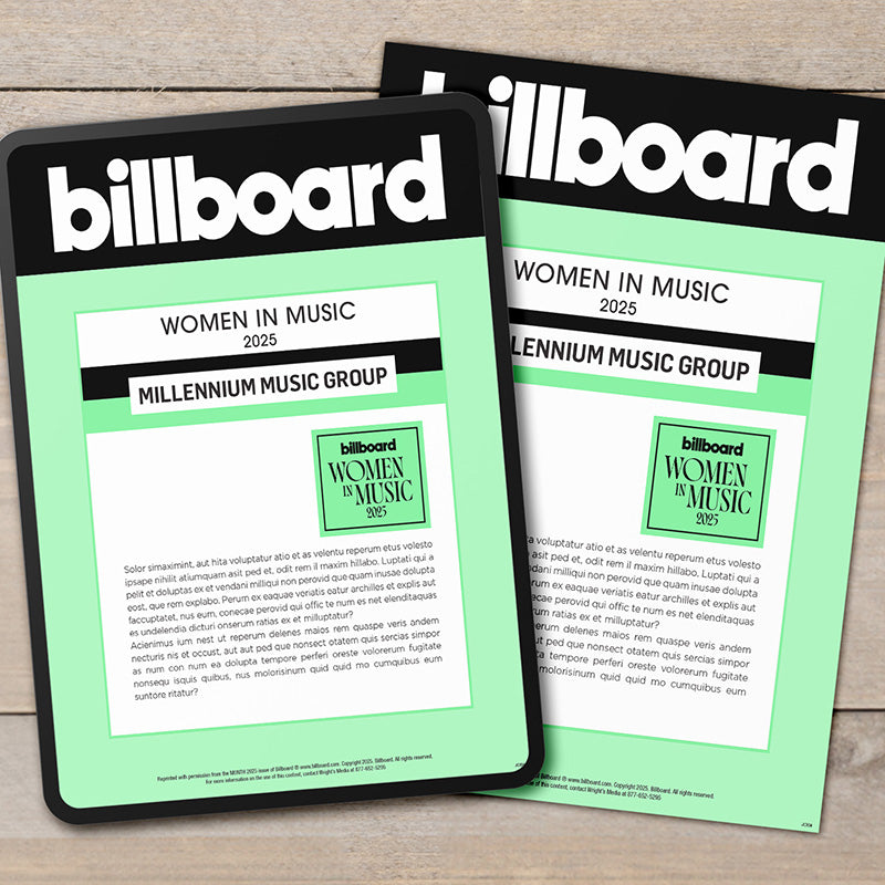 2025 Women in Music - Printable Electronic Reprint (PDF)