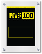 Load image into Gallery viewer, 2024 Power 100 - Plaque (No Photo)
