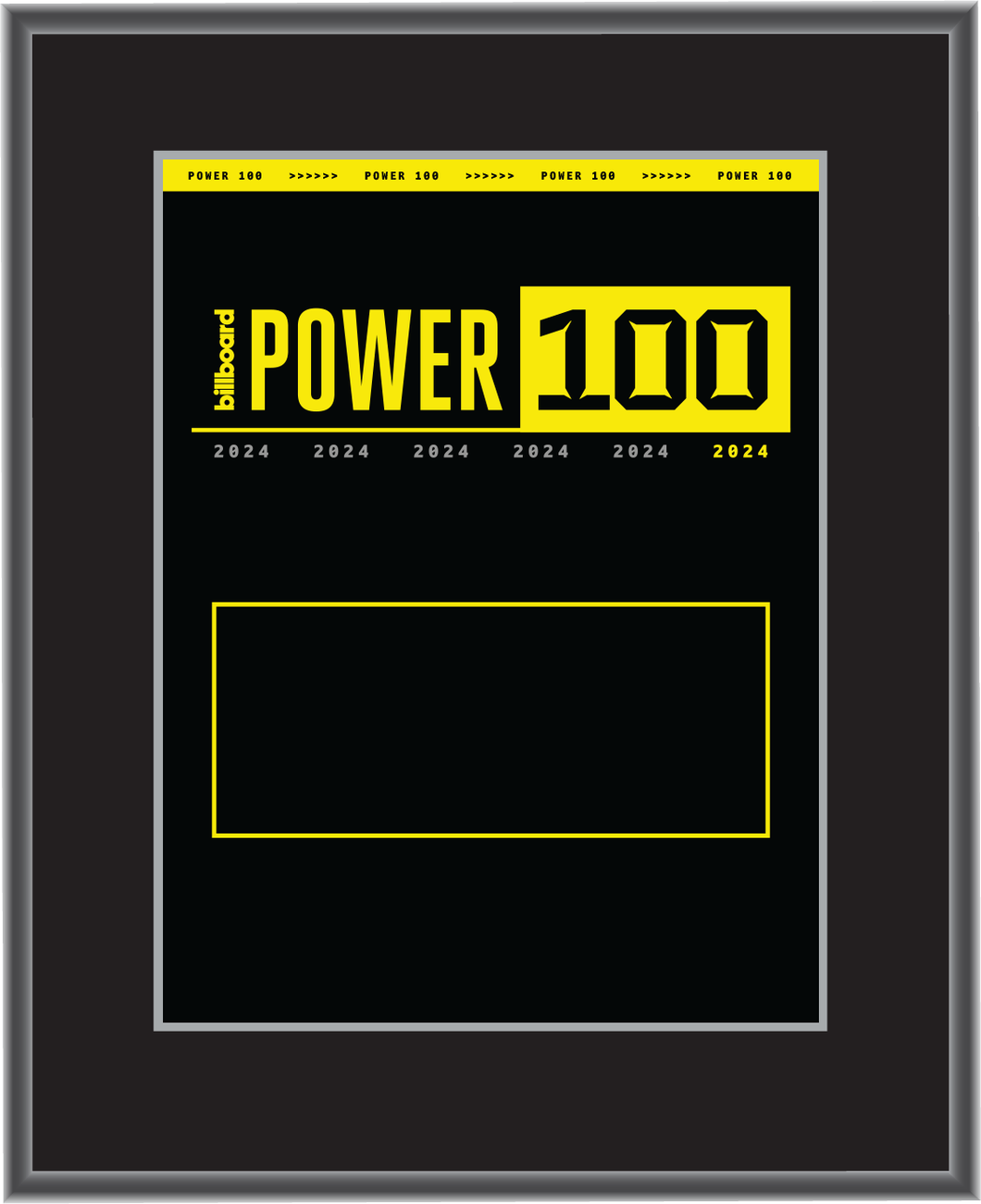 2024 Power 100 - Plaque (No Photo)