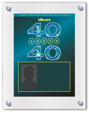 Load image into Gallery viewer, 2024 40 Under 40 - Plaque (With Custom Photo)
