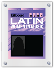 Load image into Gallery viewer, 2024 Latin Women in Music - Plaque (With Custom Photo)
