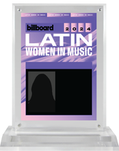 Load image into Gallery viewer, 2024 Latin Women in Music - Plaque (With Custom Photo)
