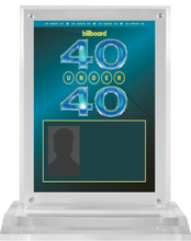 Load image into Gallery viewer, 2024 40 Under 40 - Plaque (With Custom Photo)
