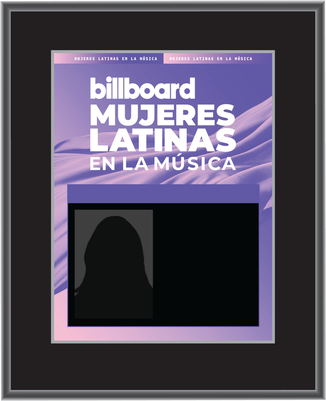 2024 Latin Women in Music - Plaque (With Custom Photo) (Spanish)