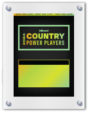 Load image into Gallery viewer, 2024 Country Power Players - Plaque (No Photo)
