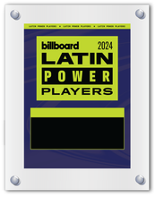 Load image into Gallery viewer, 2024 Latin Power Players - Plaque (No Photo)
