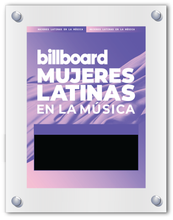 Load image into Gallery viewer, 2024 Latin Women in Music - Plaque (No Photo) (Spanish)
