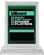 Load image into Gallery viewer, 2024 R&amp;B Hip Hop Power Players - Plaque (No Photo)
