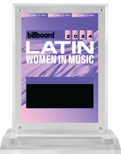 Load image into Gallery viewer, 2024 Latin Women in Music - Plaque (No Photo)
