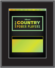 Load image into Gallery viewer, 2024 Country Power Players - Plaque (No Photo)
