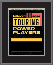 Load image into Gallery viewer, 2024 Touring Power Players - Plaque (No Photo)
