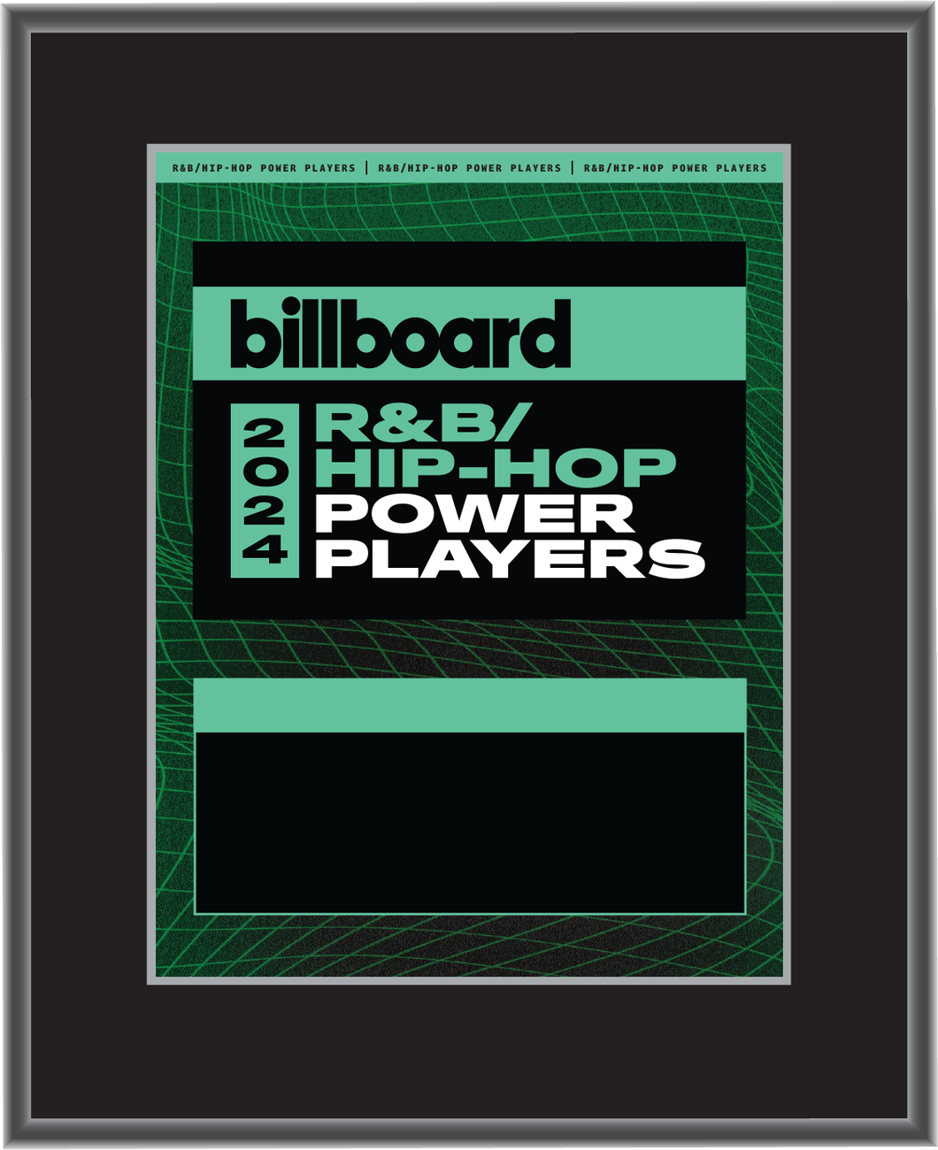 2024 R&B Hip Hop Power Players - Plaque (No Photo)