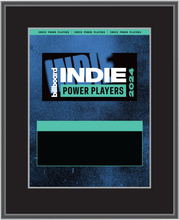 Load image into Gallery viewer, 2024 Indie Power Players - Plaque (No Photo)
