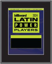 Load image into Gallery viewer, 2024 Latin Power Players - Plaque (No Photo)
