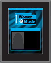 Load image into Gallery viewer, 2024 Women In Music - Plaque (With Custom Photo)
