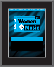 Load image into Gallery viewer, 2024 Women In Music - Plaque (No Photo)
