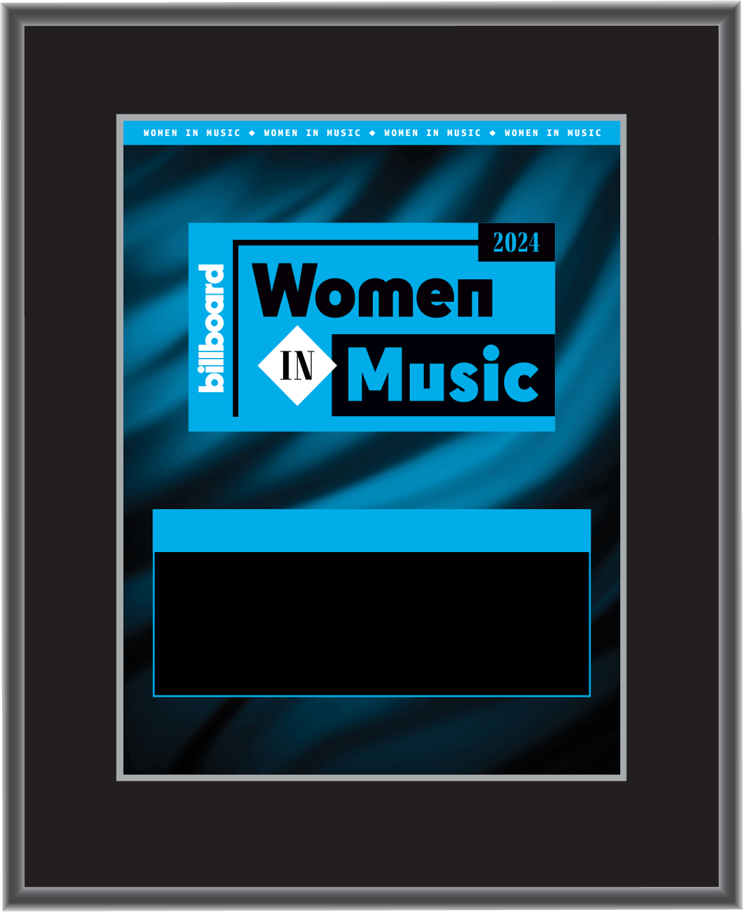 2024 Women In Music - Plaque (No Photo)