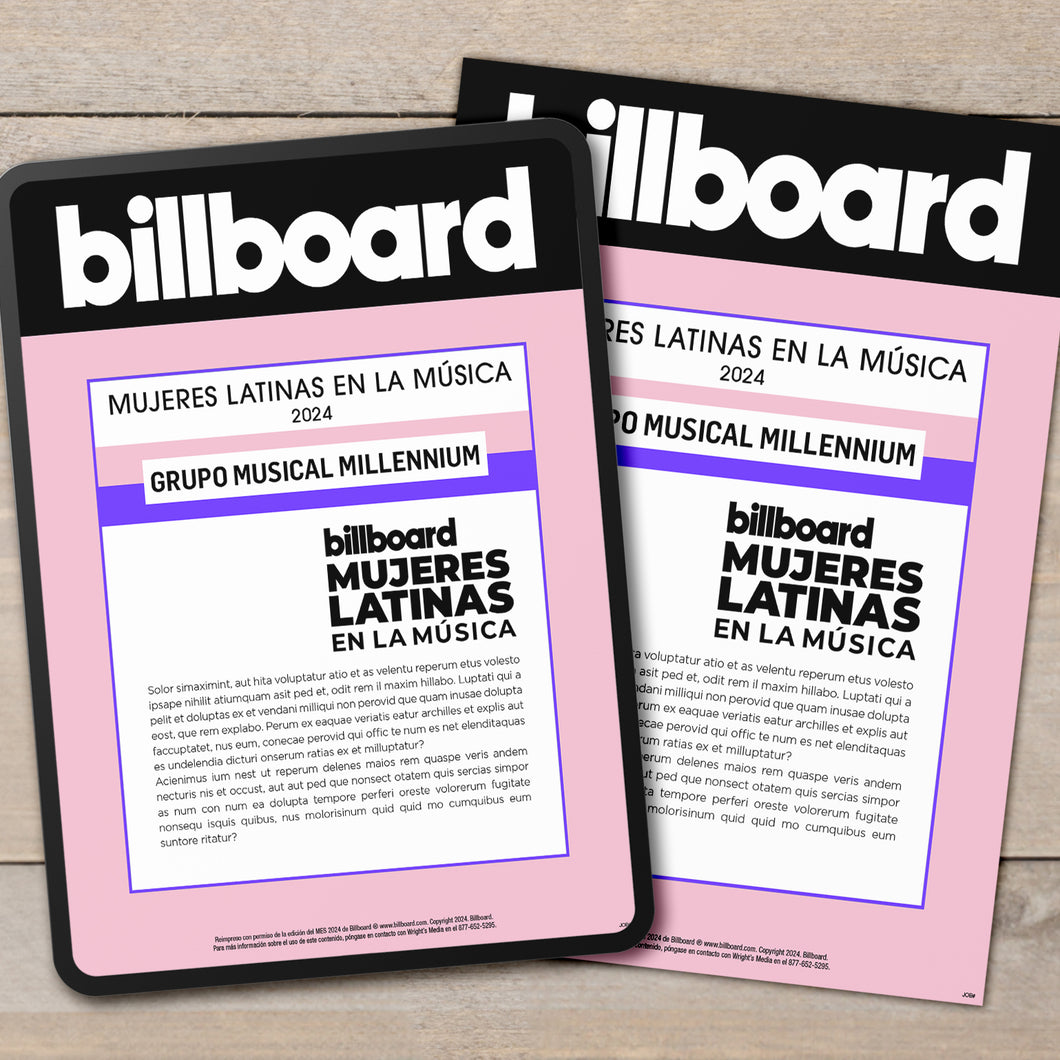 2024 Latin Women in Music - Printable Electronic Reprint (PDF) (Spanish)