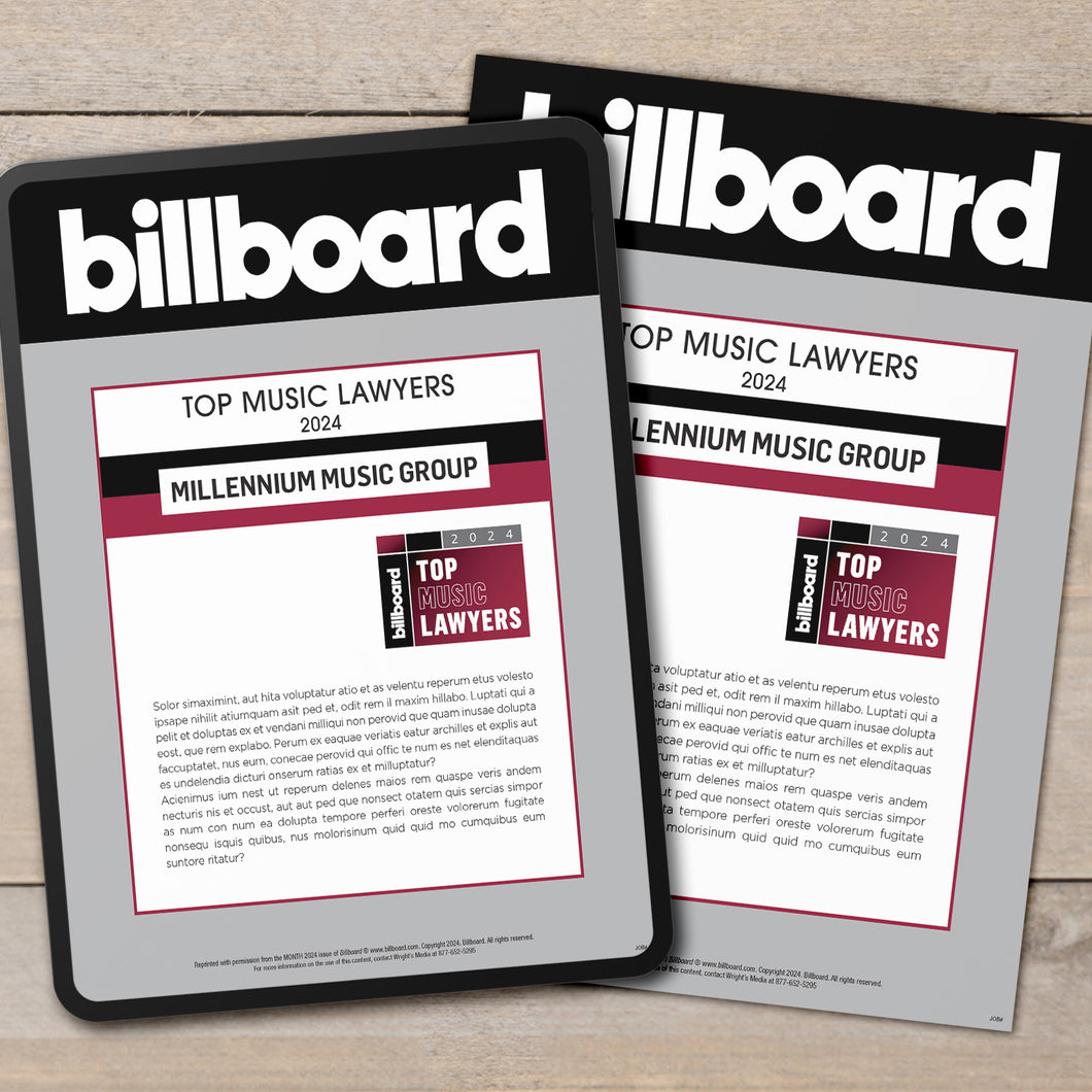 2024 Top Music Lawyers - Printable Electronic Reprint (PDF)