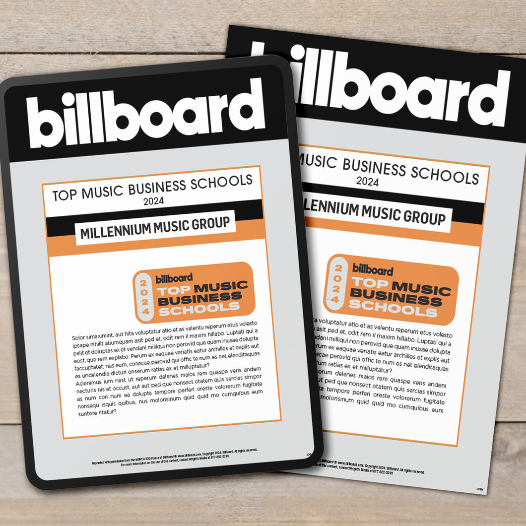 2024 Top Music Business Schools - Printable Electronic Reprint (PDF)