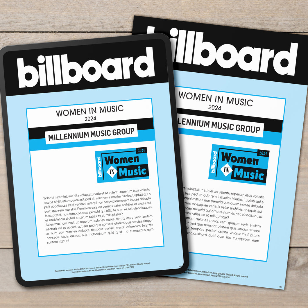 2024 Women In Music - Printable Electronic Reprint (PDF)